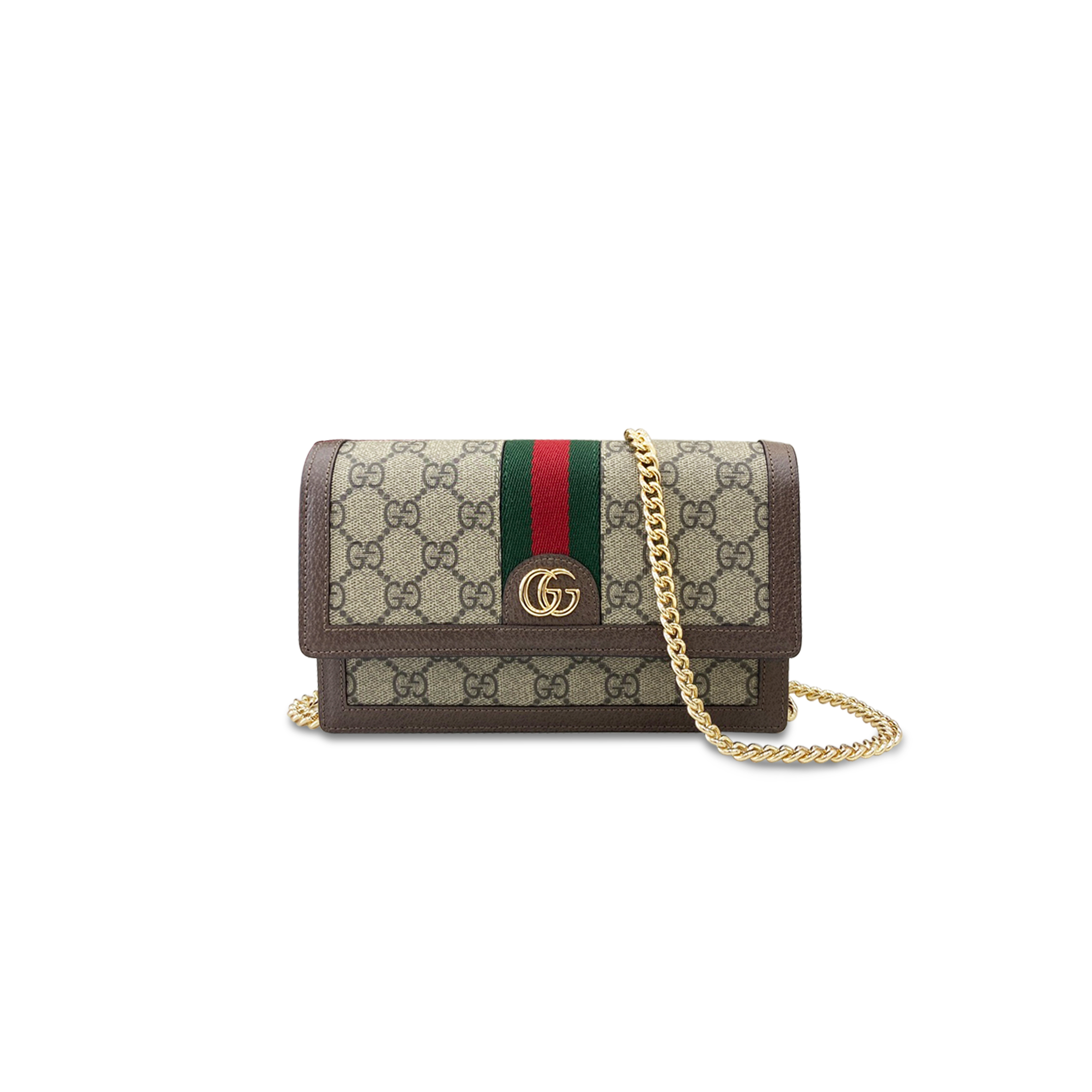 GUCCI OPHIDIA WALLET ON CHAIN 476079 (20*14*4cm)